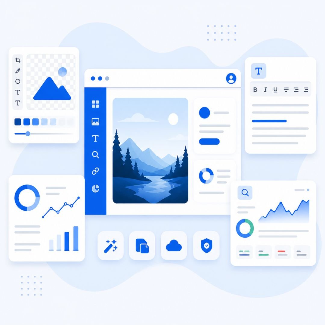 All In One Free Online Tools Dashboard